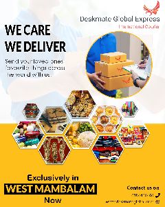 international courier for food items