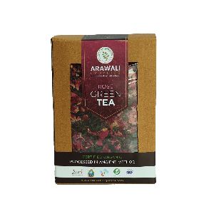 ARAWALI ORGANIC ROSE GREEN TEA