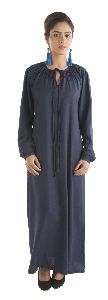 Front Neck Drawstring Modest Wear Abaya