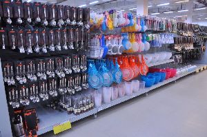 Supermarket Crockery Display Rack