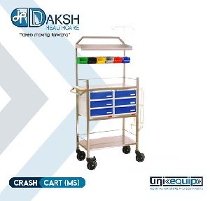 Uniq-4501 Crash Cart Trolley MS