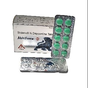 Abhiforce D-Sildenafil With Dapoxetine Tablets