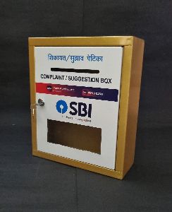 Sbi Metal complaint suggestion box Golden