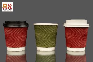 6.5 OZ Ripple Paper Cup