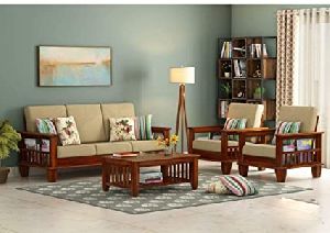 wooden sofa set