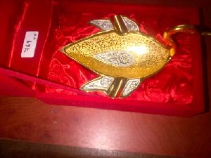 Gold Plated Duck Shaped Bowl