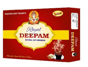 Royal Deepam Natural Sambrani Cup