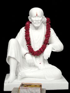 marble sai baba statue