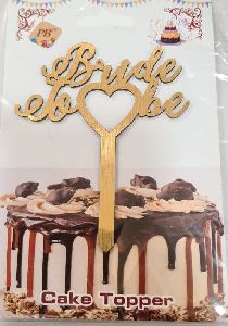 Bride To Be Cake Toppers