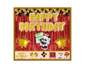 Happy Birthday Foil Balloon Combo