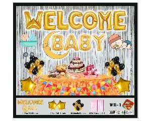 Welcome Baby Foil Balloon Combo