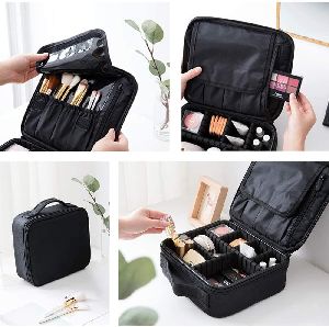 Travel Cosmetic Makeup Kit Storage Organizer Vanity Bag With