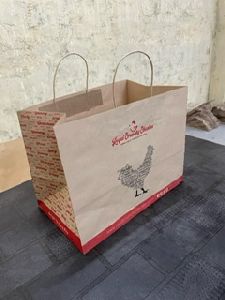 Paper bags for Restrauant with printing