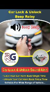 car lock unlock beep sound module