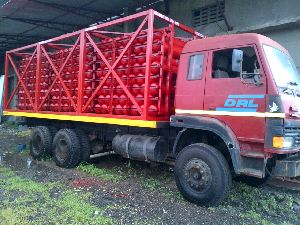 hydrogen gas cylinder skid