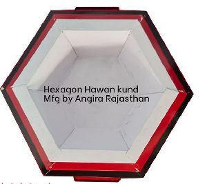 Iron Hexagon Havan Kund