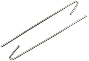 Aluminum Hook Tie, Color : Silver