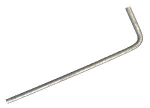 Galvanised Steel Drop Rod
