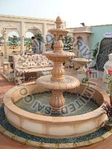 MARBLE STONE POLISHED WATER FOUNTAIN