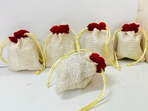 Jute Decorative Potli Bags