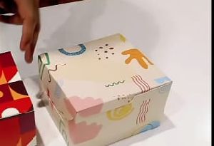 Printed Cake Box