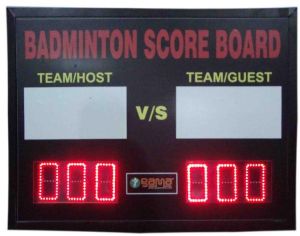 Badminton Scoreboard