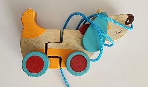  Pull Cart Wooden Toys