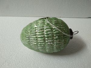 green ornament bead