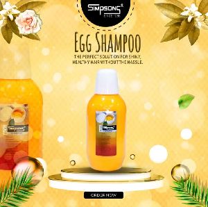 Simpsons Egg Shampoo with Egg proteins for Strong &amp;amp; Shining Hair 500ml