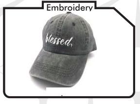Cap Embroidery Services