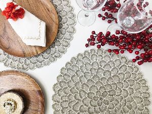 Handcrafted Beaded Table Mats