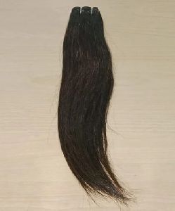 Black Straight Human Hair, Length : 15inch