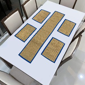 handwoven 4 seater dining table place mats