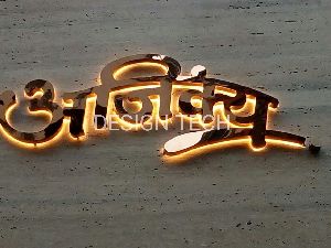 led letter sign