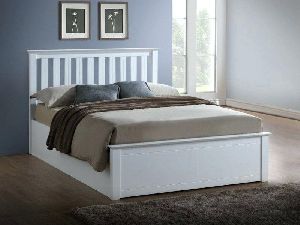 Wooden Frame Double Bed
