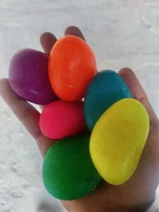 Colour Coated Natural Stone Pebbles