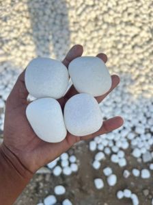 Natural White Marble Pebbles