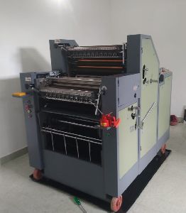 Double color offset printing machine