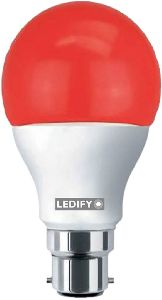 LEDIFY 9W Red Color Led Bulb
