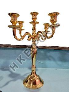 Gold Candle Holder