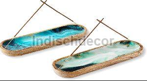 Wooden Incense Stick Plate