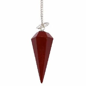 Red Sandstone Cone Pendulum