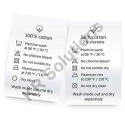 Wash Care Labels