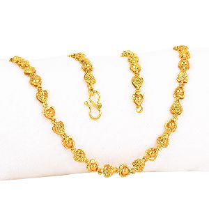 Delicate Gold Plated Chain Necklace