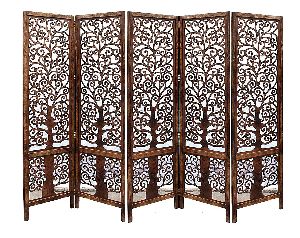 wooden partition screens