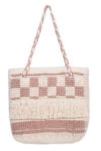 Handloom cotton handbag