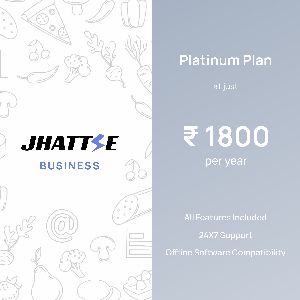 Jhattse Software for Billing, Inventory &amp;amp; Accounting 1 year plan (Desktop + Mobile) Email delivery