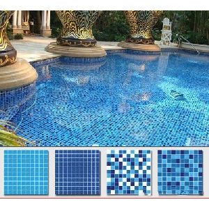 pearl glass mosaic tiles