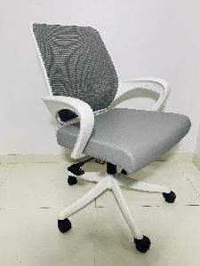 Grey Mesh Chair