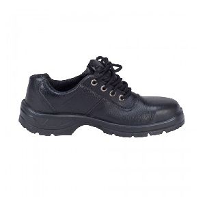 low ankle single density electrical pu sole safety shoe